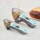 Adjustable Dual-Function Measuring Scoop Set For Baking, Dry Ingredients & Liquid Prep (Blue)