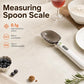 Digital Measuring Spoon Scale for Cooking, Baking, Pet Food, and Baby Formula Preparation (white)