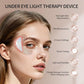Red Light Microcurrent Eye Massager for Under-Eye Care On-the-Go (Pink)