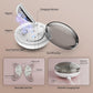 Red Light Microcurrent Eye Massager for Under-Eye Care On-the-Go (Pink)