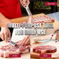 Professional Grade Rib Membrane Remover Tool – Ergonomic BBQ Rib Skinner & Prep Tool for Pork, Beef, and Poultry – Stainless Steel Design for Easy, Slippery Membrane Removal
