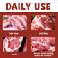 Professional Grade Rib Membrane Remover Tool – Ergonomic BBQ Rib Skinner & Prep Tool for Pork, Beef, and Poultry – Stainless Steel Design for Easy, Slippery Membrane Removal