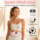 Portable Cordless Heating Massage Belt for Discomfort Relief, Ideal Gift for Her (Pink)