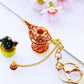 6-Piece Magic Genie Lamp Set, Perfect for Wedding Parties, Home Decor, and Themed Displays (Red)