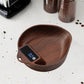 Coffee Bean Scale Weighing Tool Accurate 0.3G to 999G Multifunction Electronic Scale Bean Tray Weighing Scales for Household(Brown)