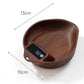 Coffee Bean Scale Weighing Tool Accurate 0.3G to 999G Multifunction Electronic Scale Bean Tray Weighing Scales for Household(black)