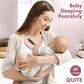 Hands-Free Wearable Electric Breast Pump for On-the-Go Mums with LED Display (Pink)