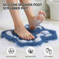 Silicone Shower Foot Scrubber Mat, Non-Slip Suction Cups for Floor & Tub Wall, Exfoliation & Massage, No Bending, Fits Up to Men&