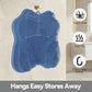 Silicone Shower Foot Scrubber Mat, Non-Slip Suction Cups for Floor & Tub Wall, Exfoliation & Massage, No Bending, Fits Up to Men&