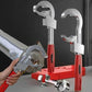 1set Multi-functional Wrenches Universal Large Open Faucet Wrench Bathroom Household Water Pipe Installation Tools,27 * 10cm(Red)