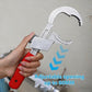 1set Multi-functional Wrenches Universal Large Open Faucet Wrench Bathroom Household Water Pipe Installation Tools,27 * 10cm(Red)