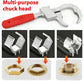 1set Multi-functional Wrenches Universal Large Open Faucet Wrench Bathroom Household Water Pipe Installation Tools,27 * 10cm(Red)