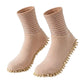 Microfiber Creative Socks for Floor Cleaning Washable Lazy Floor Mopping Slippers Soft Warm Dusting Shoes for Home, 1Pair (Brown)