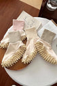 Microfiber Creative Socks for Floor Cleaning Washable Lazy Floor Mopping Slippers Soft Warm Dusting Shoes for Home, 1Pair (Khaki)