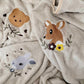 Ultra-Soft Hooded Bath Towel for Kids – Coral Fleece Poncho with Charming Animal Design, Quick-Dry Absorbent Robe for Bath, Pool, Beach (Bunny)
