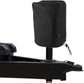 Heavy-Duty 2-Layer 600D Polyester Jack Cover for Electric Tongue Jacks on Campers, RVs, and Trailers—Features Double-Pull Drawstring, Cord Locks, and Reinforced Seams for Outdoor Use (Black)