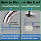 Multi-Function Rotating Faucet Aerator – 360° Swivel Kitchen Sink Extender with Adjustable Flow Modes, 3-inch & 7-inch Lengths, Anti-Splash Sprayer for Washing, Cleaning, and Filling (Silver,Long)