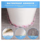 2-Pack Waterproof Self-Adhesive Sealant Tape – Transparent PVC Edge Strip for Kitchen, Bathroom, Sink, Toilet, and Wall Corners – Easy to Cut and Clean (Pattern1)