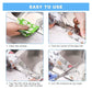 2-Pack Waterproof Self-Adhesive Sealant Tape – Transparent PVC Edge Strip for Kitchen, Bathroom, Sink, Toilet, and Wall Corners – Easy to Cut and Clean (Pattern1)