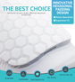 Honeycomb Knee Pads for Kids, Teens & Adults – Protective Compression Knee Guards for Basketball, Football, Cycling & Running(White,M)