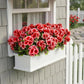 8 Pcs Artificial Red Geranium Silk Flowers for Outdoor Patio Garden & Indoor Home Decor (Pink)