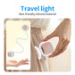 Portable Neck Fan with 5-Speed Adjustable Cooling – Lightweight Rechargeable Bladeless Fan for Travel, Outdoor, Gym, Office Use – Ultra-Quiet & Foldable (White)