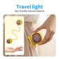 Portable Neck Fan with 5-Speed Adjustable Cooling – Lightweight Rechargeable Bladeless Fan for Travel, Outdoor, Gym, Office Use – Ultra-Quiet & Foldable (Yellow)