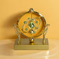 Celestial Orbit Perpetual Motion Pendulum, Kinetic Art Desk Decor 3D Space,Battery Powered Perpetual Motion Machine, Kinetic Art Desk Decor Science, Magnetic Balance Model for Home Or Office (Gold)