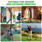 Retractable Golf Swing Trainer with Click Sound – Black Adjustable Tempo Training Aid for Home, Office & Driving Range Practice (Black)