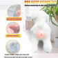 Pet Behavioral Support Doll – Realistic Canine Companion Toy for Stress Relief, Made of TPE Silicone & Soft Fur, Stable Suction Base, 1:1 Anatomical Design, for Small to Medium Dogs (White, Channel Height 13cm)