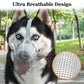 Soft Mesh Dog Muzzle for Small Medium Large Dogs – Breathable Adjustable Anti-Bite Chewing Guard with Overhead Strap – Fits Labrador, German Shepherd, Golden Retriever – 5 Sizes (Black,XS)