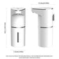 Automatic Sensor Foam Soap Dispenser – 350mL Rechargeable Touchless Hand Soap Pump with 3 Adjustable Levels & Type-C Charging (White)