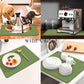 Kitchen Counter Mat for Coffee Maker – Absorbent & Quick-Dry Bar Pad with Non-Slip Backing, Protective Surface for Espresso Machine, Dish Drying Mat (Green,40*50cm)