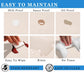 Kitchen Counter Mat for Coffee Maker – Absorbent & Quick-Dry Bar Pad with Non-Slip Backing, Protective Surface for Espresso Machine, Dish Drying Mat (Beige,30*40cm)
