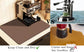 Kitchen Counter Mat for Coffee Maker – Absorbent & Quick-Dry Bar Pad with Non-Slip Backing, Protective Surface for Espresso Machine, Dish Drying Mat (Brown,30*40cm)
