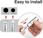 Universal T-Handle Spark Plug Socket Wrench Set for Car, Motorcycle & Lawn Mower Maintenance with Flexible Joint (Silver)