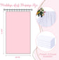 2 Pack Elegant Chiffon Wedding Arch Draping Fabric Panels for Outdoor Ceremony Backdrop and Party Decoration (White)