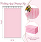 2 Pack Elegant Chiffon Wedding Arch Draping Fabric Panels for Outdoor Ceremony Backdrop and Party Decoration (Pink)