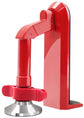 Heavy Duty Portable Door Lock for Travel, Adjustable Door Stopper for Home Security, No Drill Anti-Theft Door Jammer for Women, Kids, Solo Living (Red)