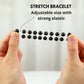 8mm Natural Black Obsidian Beaded Bracelet for Men and Women – Stretchable Healing Crystal Jewelry with Elastic Band, Protective Energy Stone Gift for Birthday, Valentine’s Day, Meditation (Black)