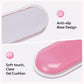 Ergonomic Gel Wrist Rest Set – Keyboard and Mouse Support Pad with Soft Cushioning for Office, Work, Gaming, and Study – Anti-Slip Base, Comfortable Design (Pink)