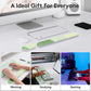 Ergonomic Gel Wrist Rest Set – Keyboard and Mouse Support Pad with Soft Cushioning for Office, Work, Gaming, and Study – Anti-Slip Base, Comfortable Design (Green)