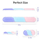Ergonomic Gel Wrist Rest Set – Keyboard and Mouse Support Pad with Soft Cushioning for Office, Work, Gaming, and Study – Anti-Slip Base, Comfortable Design (Purple-Blue-Pink)