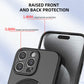 Magnetic Shockproof Case with 360-Degree Rotating Ring Stand for iPhone 16 Pro Max – Slim Protective Phone Cover with Airbag Corners and Wireless Charging Support for Home, Office, Travel and Daily Use (Grey)