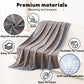 Premium Travel Blanket – Ultra-Soft Knit Wrap for Airplane, Car, Office Naps, and Gifts – Lightweight, Breathable, and Stylish with Storage Bag (Blue)
