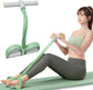 Multi-Function 6-Tube Resistance Band with Foot Pedal – 2M Stretchable Home Workout Equipment for Full Body Exercise – Adjustable Tension for Arms, Legs, Waist & Abs – Compact Design (Green)
