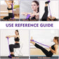 Multi-Function 6-Tube Resistance Band with Foot Pedal – 2M Stretchable Home Workout Equipment for Full Body Exercise – Adjustable Tension for Arms, Legs, Waist & Abs – Compact Design (Purple)