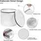 3-Pack Bra Laundry Wash Bags with Support Frame, Delicate Lingerie Mesh Bags for Machine Washing, Anti-Deformation Underwear Protector (Grey)