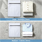 6-Pack Fine Mesh Laundry Bags with Reinforced Zipper, Delicate Garment Washer for Lingerie, Sweaters, Shirts & Pants (White)