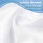 6-Pack Fine Mesh Laundry Bags with Reinforced Zipper, Delicate Garment Washer for Lingerie, Sweaters, Shirts & Pants (White)